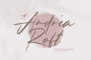 Andrea Roft: The Handwritten Font for Bold Brand Identity