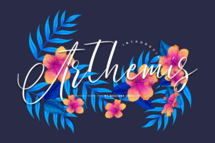 Arthemis Handwritten Font for Bold Brand Identity