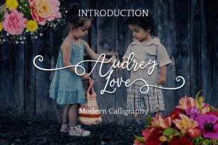 Audrey Love Handwritten Font for Brand Identity Projects