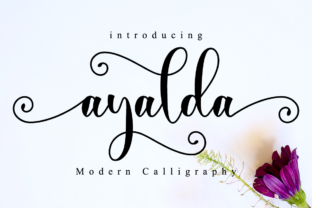 Ayalda: Elegant Script Handwritten Fonts for Modern Web Design