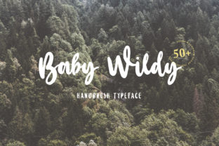 Baby Wildy: The Handwritten Typeface for Bold Campaign Visuals