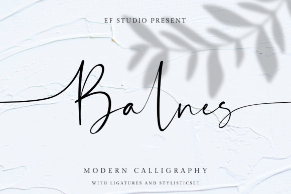 Balnes Font Review: A Bold Script Handwritten Download