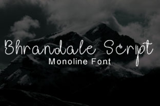 Bhrandale Script: The Bold Handwritten Typeface for Modern Brands