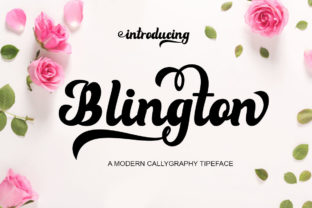 Blington: The Modern Script Handwritten Font for Authentic Branding