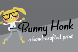 Bunny Honk: A Retro Script Handwritten Font for Playful Branding
