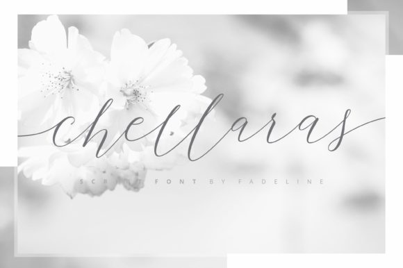 Chellaras: A Stunning Handwritten Font with a Cool Twist for Editorial Design