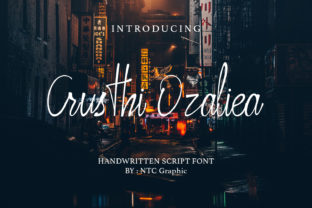 Crusthi Ozaliea: A Bold Handwritten Typeface for Modern Branding