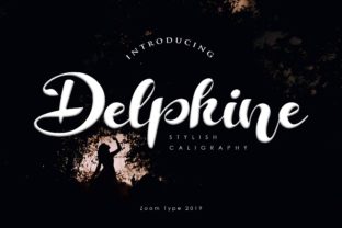 Delphine Typeface for Bold Digital Branding