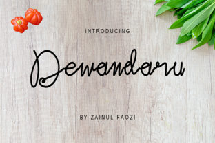 Dewandaru: The Handwritten Font for Casual Creative Projects