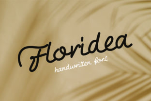Floridea: A Cool Handwritten Font with a Simple Vibe for Modern Branding