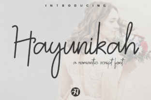 Hayunikah: The Romantic Script Font for Wedding-Inspired Branding