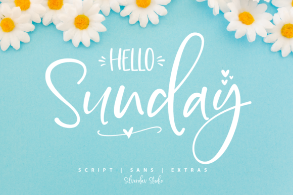Hello Sunday Font: Sweet Handwritten Style for Brand Identity