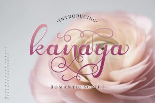 Kanaya: A Modern Script Handwritten Font for Elegant Branding