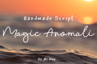 Magic Anomali: The Elegant Script Handwritten Font for Crafters