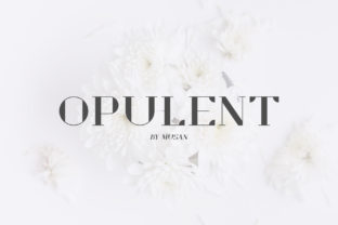 Opulent Font Review: Elegant Serif Design