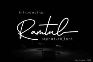Ramtul: A Classy Script Handwritten Font for Modern Branding