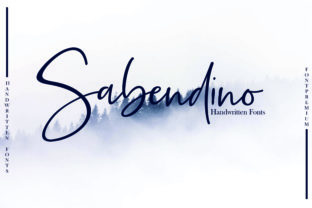 Sabendino Script Handwritten Font for Elegant Web Design