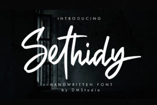 Sethidy Font Review: A Casual Script for Modern Design