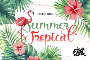 Summer Tropical Font Review: Free Download & Design Guide