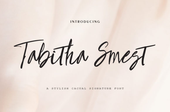 Thabitha Smest: The Ultimate Script Handwritten Font Review