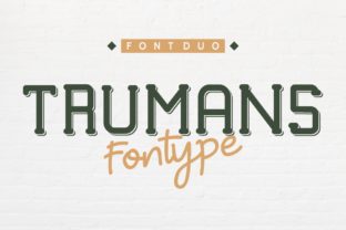 Trumans Duo: A Bold and Fun Font Duo for Modern Branding