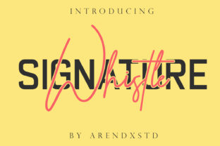 Whistle Handwritten Font for Campaign Branding