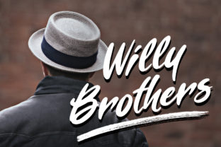 Willy Brothers: The Spontaneous Script Font for Modern Web Design